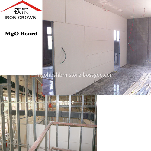 Corrosion-resistant No-asbestos Fireproof MgO Board